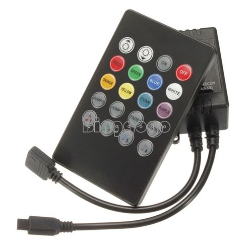 Tasti 12v sensore suono - 20,