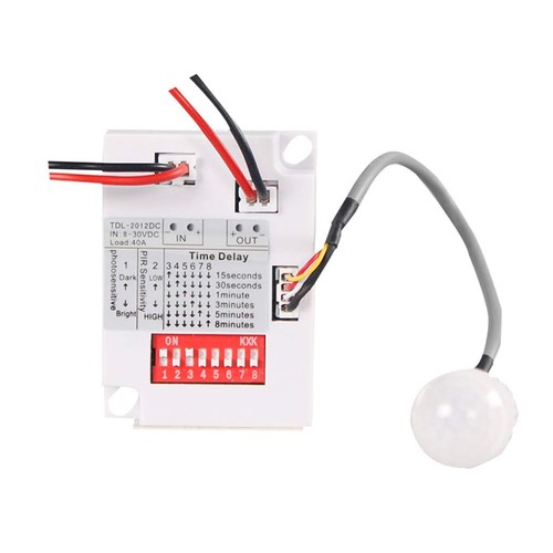 Hiletgo 12v 24v pir sensore - 24v,